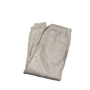 Members Mark Men's Light Gray Newport Fleece Joggers Sweatpants Size L